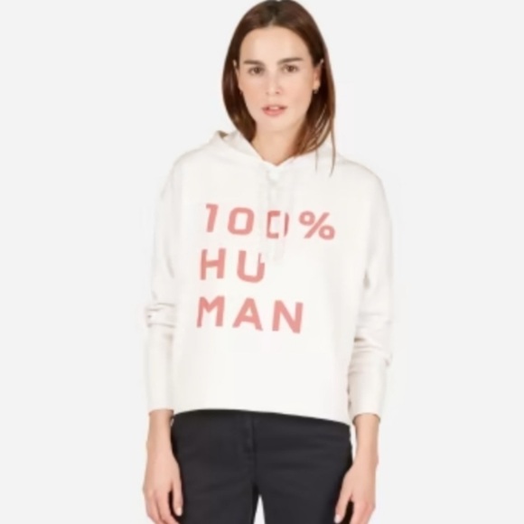 EVERLANE The 100% Human Typography Hoodie - Picture 2 of 9